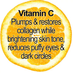 Organic Vitamin C Peptide Eye Serum - Diminish Dark Circles