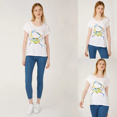 Anemoss Crab Womens T-Shirt