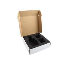 Large Box Foam Set For 1 Decanter and 2 Glasses