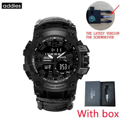 ADDIES Men Military Sports Digital Watches