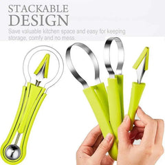 4 in 1 Fruit Carving Knife Cutter/Baller