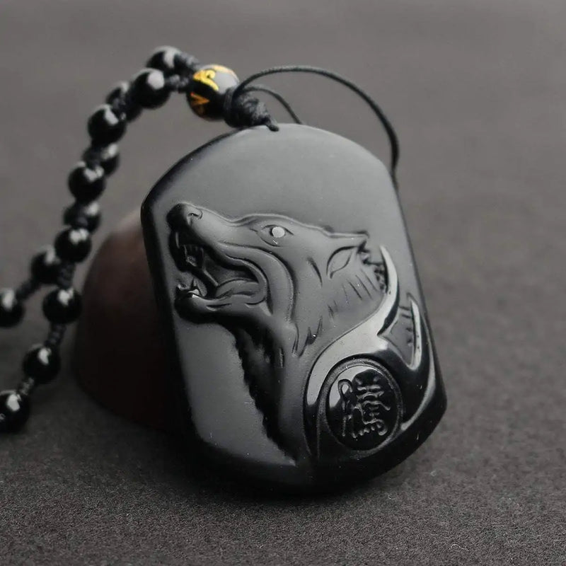 Wolf Pendent Necklace Jewelry