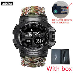 ADDIES Men Military Sports Digital Watches