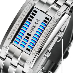 Futuristic Digital Wrist Watch