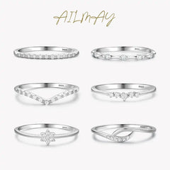 Minimalist Fine Silver Rings (Sold separately)