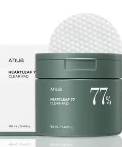 ANUA Heartleaf 77 Toner Peeling Pads - 70 pcs, Vitamin C Serum, Korean pH Toner