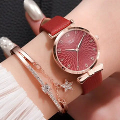 Luxury Magnetic Quartz Bracelet/Watch Set