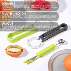 4 in 1 Fruit Carving Knife Cutter/Baller