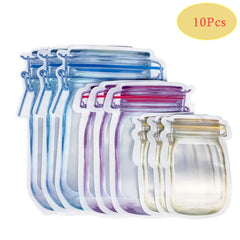 Reusable Mason Jar Bottle Bags