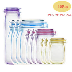 Reusable Mason Jar Bottle Bags