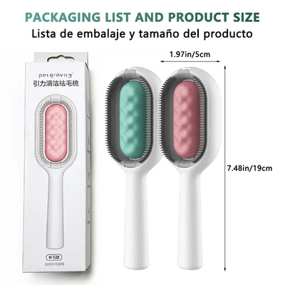 3-in-1 Long Hair Remover Brush For Cats and Dogs