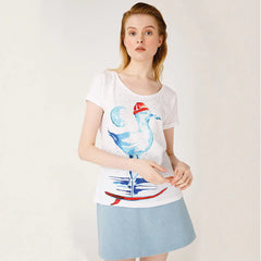 Anemoss Seagull Womens T-Shirt