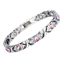 Twisted Magnetic Therapy Bracelet for Women: Fashionable Energy Jewelry