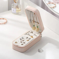 Portable Rectangular Jewelry Box