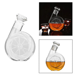 Retro Blower Shaped Wine Decanter