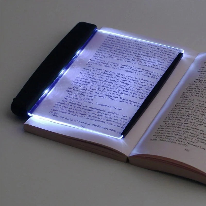 Portable Ultra-thin Flat Plate Panel Reading Light