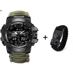 LED Military Sports Watch