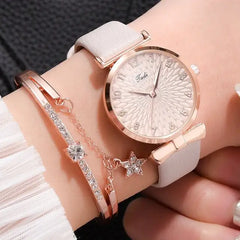 Luxury Magnetic Quartz Bracelet/Watch Set