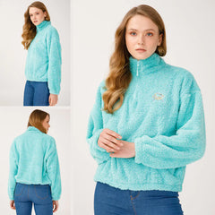 Anemoss Crab Womens Fleece Jacket