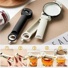 Adjustable Magnetic Multi-Function Bottle And Jar Opener