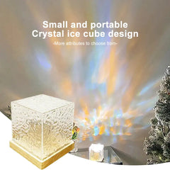 Water Light Wave Cube Lamp