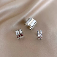 Three Piece Opening Rings