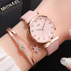 Luxury Magnetic Quartz Bracelet/Watch Set