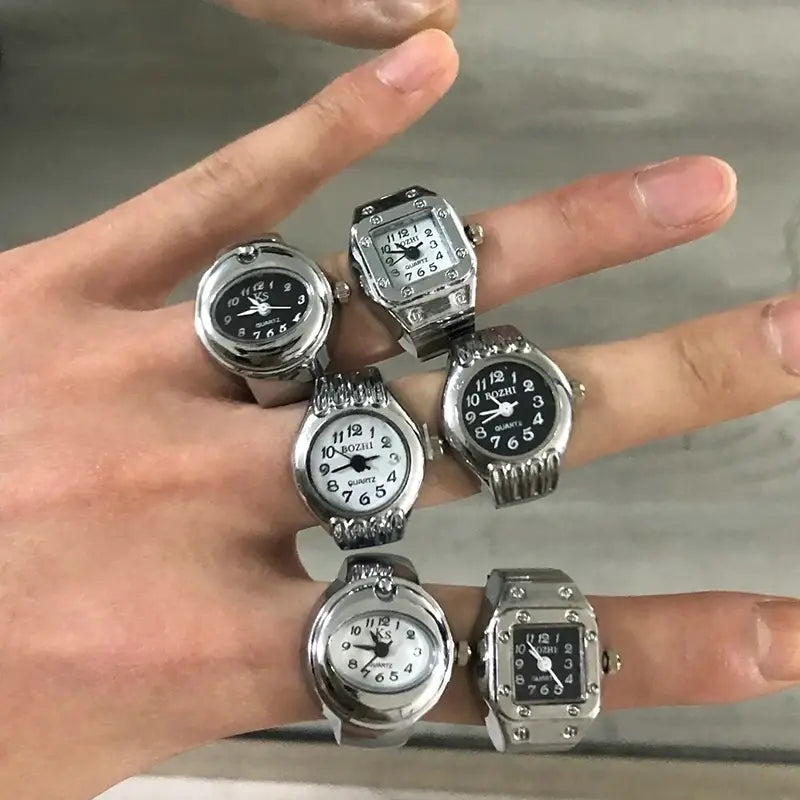 Vintage Finger Watch Rings