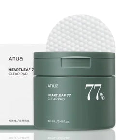 ANUA Heartleaf 77 Toner Peeling Pads - 70 pcs, Vitamin C Serum, Korean pH Toner