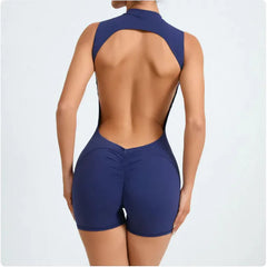 Backless Yoga Jumpsuit