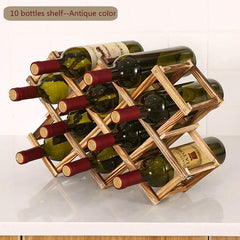 Simple Wooden Wine Rack