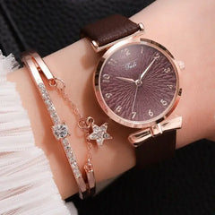 Luxury Magnetic Quartz Bracelet/Watch Set